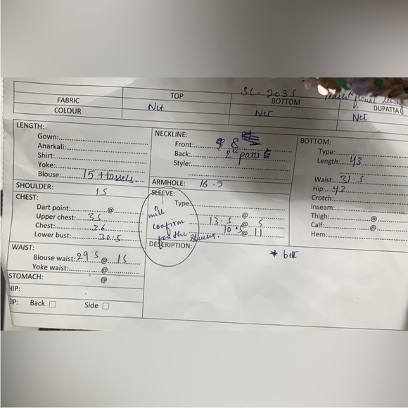 Designer Lengha - Picture 5 of 5